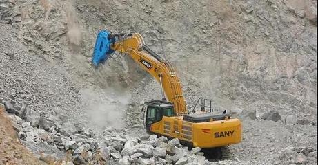 SY650H礦山實戰報告 三一挖機，真給力！